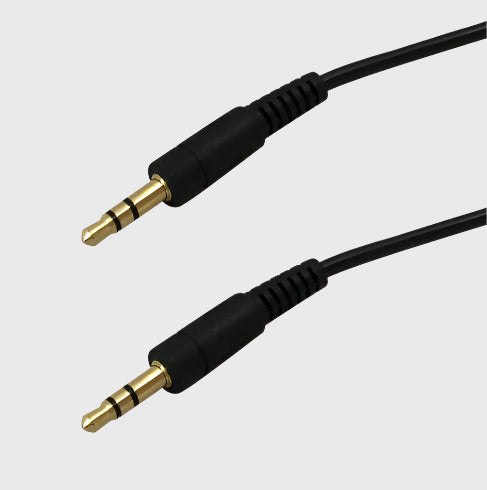 3.5mmMale-to-maleGold-PlatedStereoAudioAuxiliaryCable