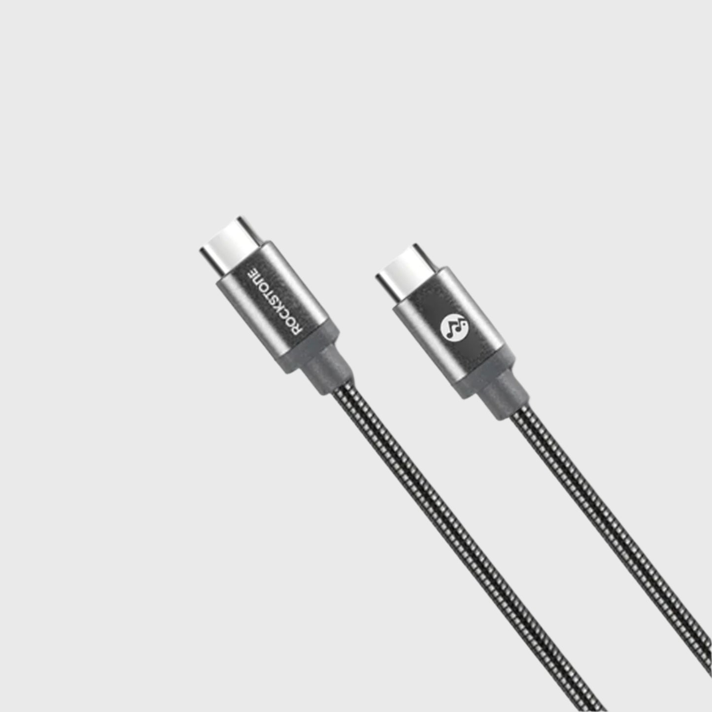 Pet Friendly Metal Tangle Free Braided Type-C to Type-C Cable - 2 Meter