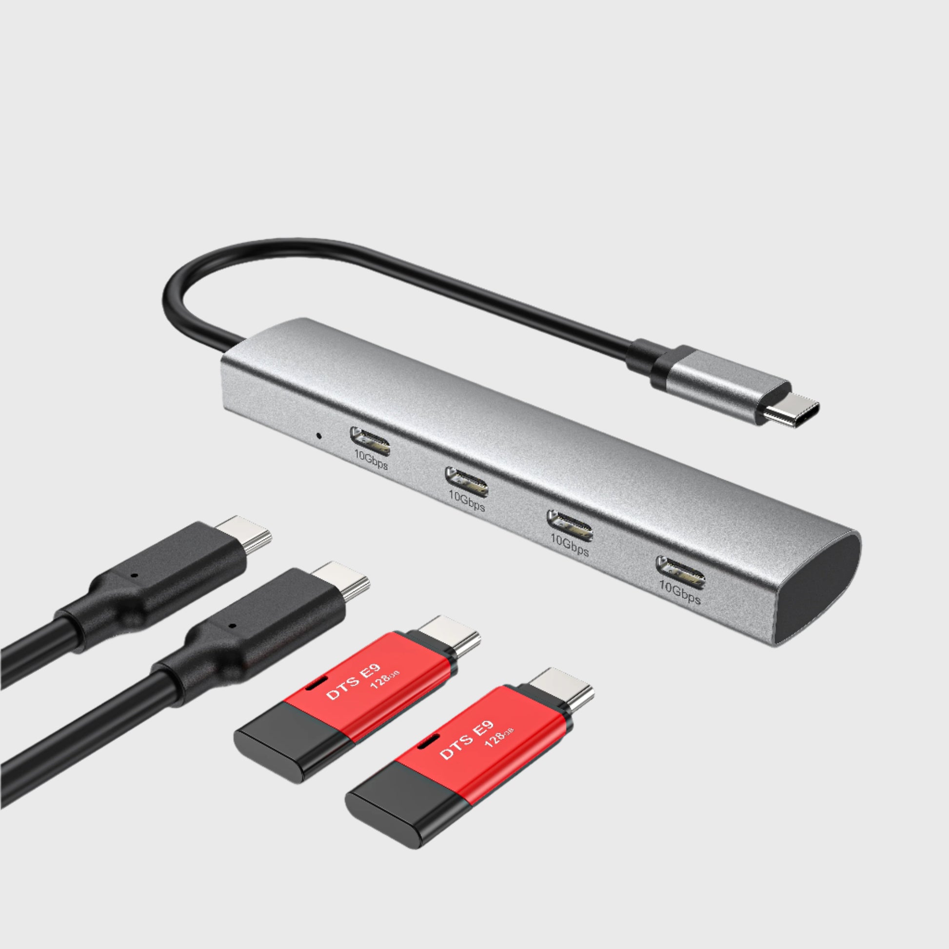 Rockstone USB-C 4-in-1 Hub-A4