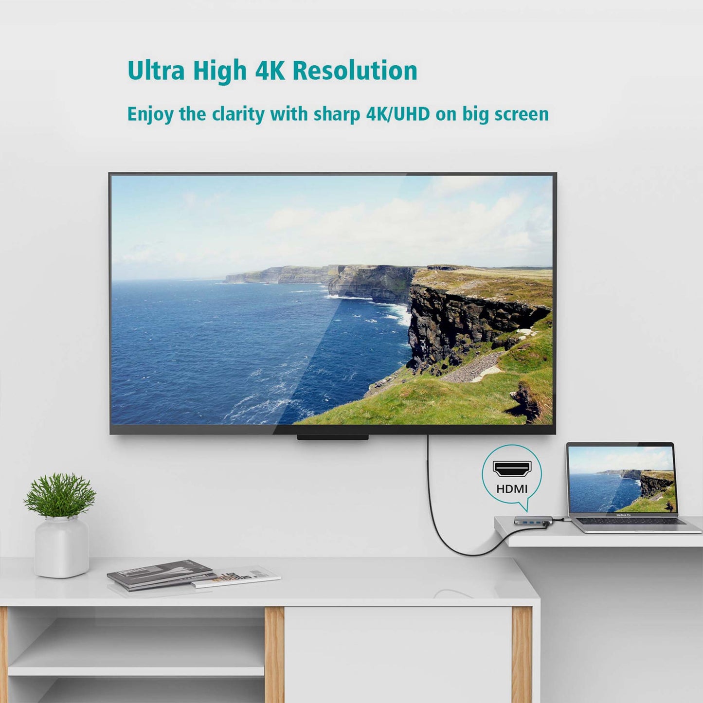 Rockstone USB-C 5-in-1 Hub