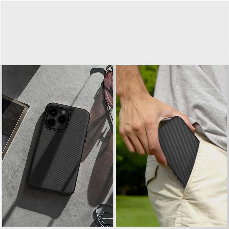 iPhone 15 Pro Aramid Fiber Military Grade Protective Case