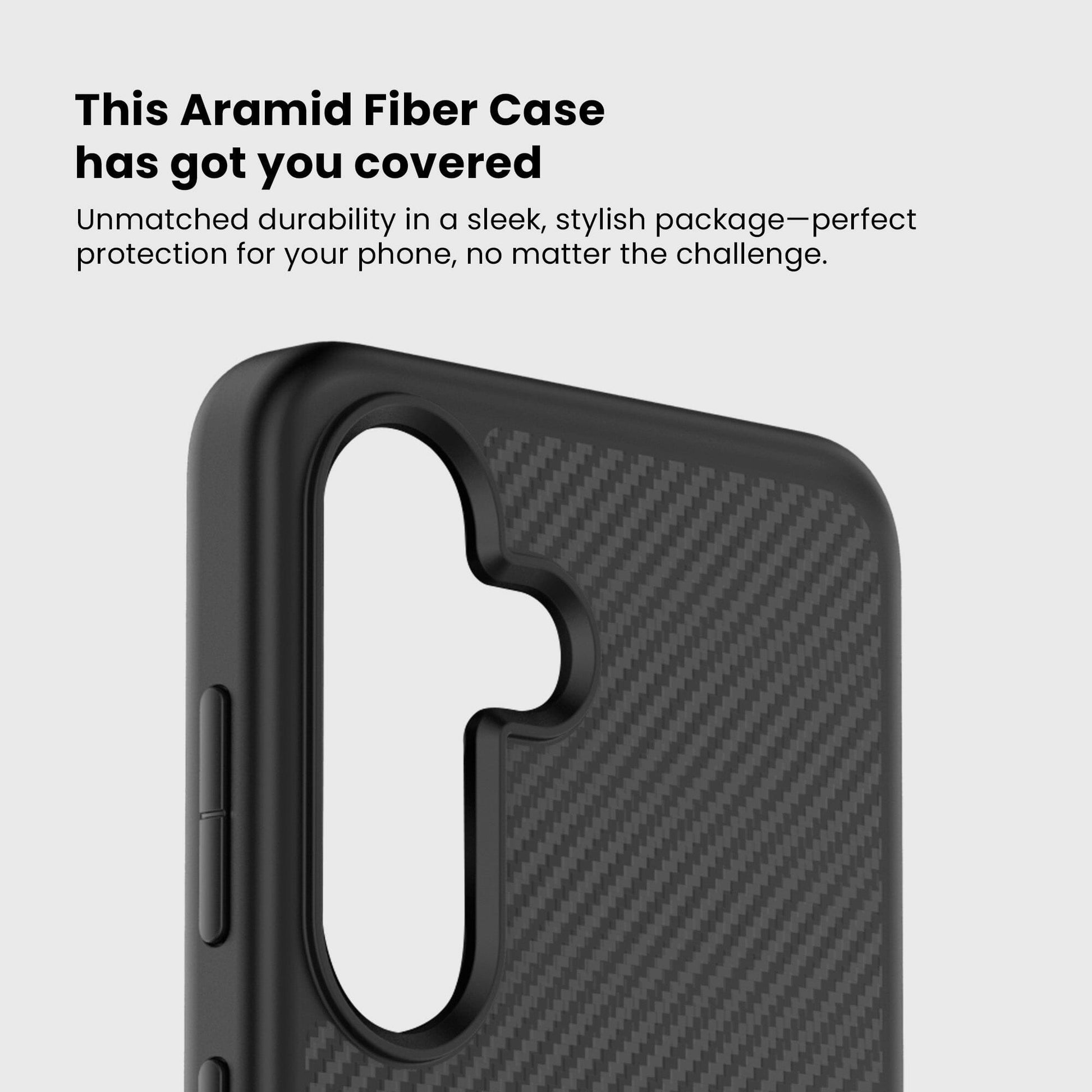 SamsungGalaxyS25AramidFiberMilitaryGradeProtectiveCase-A6