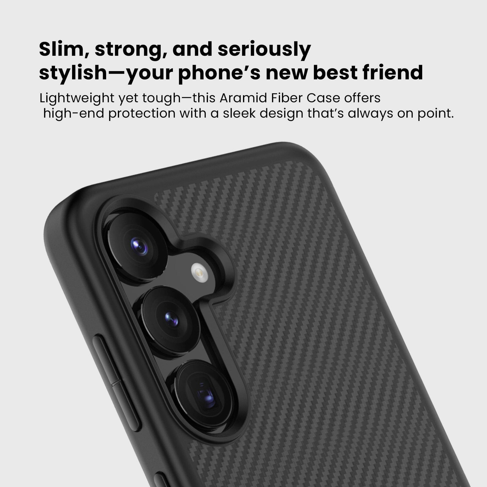 SamsungGalaxyS25AramidFiberMilitaryGradeProtectiveCase-A7