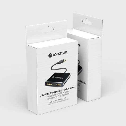 Rockstone Type-C to Dual Display Port Converter