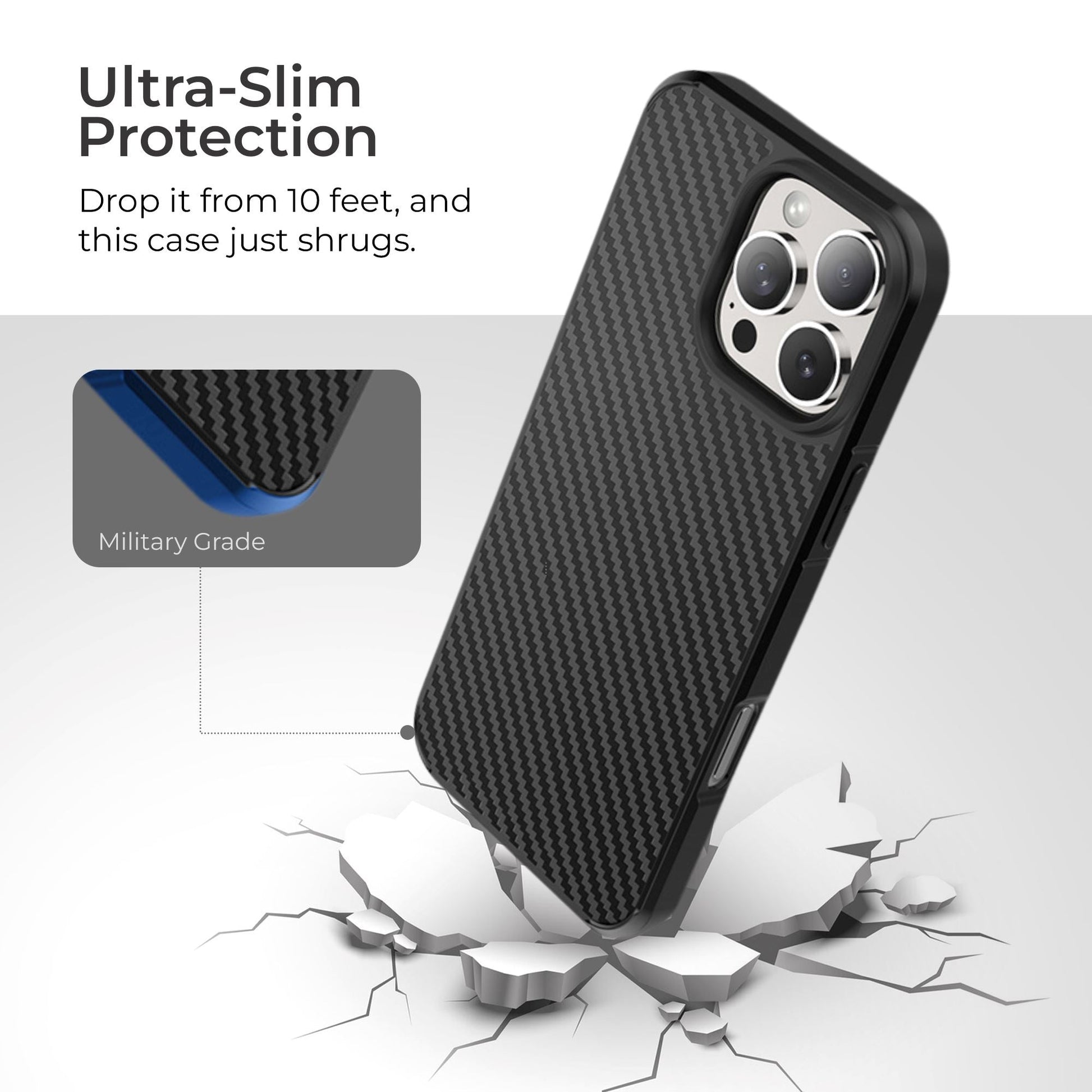 iPhone16ProMaxAramidFiberMilitaryGradeProtectiveCase-A7