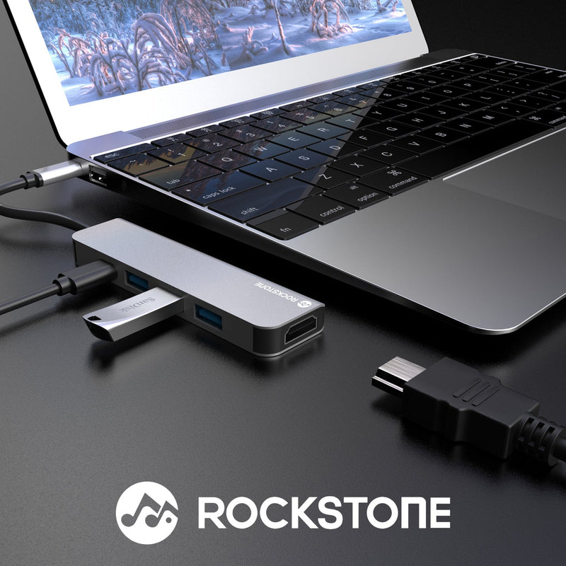 Rockstone USB-C 5-in-1 Hub