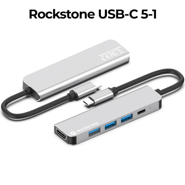 Rockstone USB-C 5-in-1 Hub