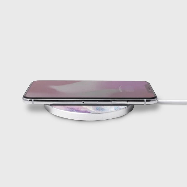 Apollo Marble Aluminium Wireless Charging Pad - Wireless Charger - Unicorn