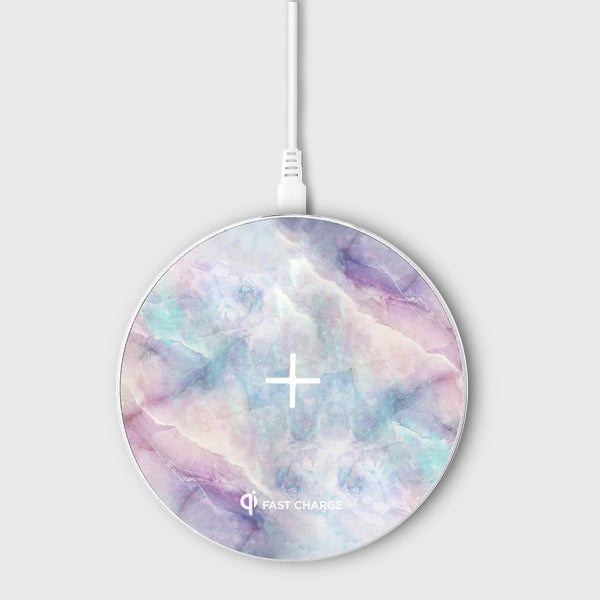 Apollo Marble Aluminium Wireless Charging Pad - Wireless Charger - Unicorn