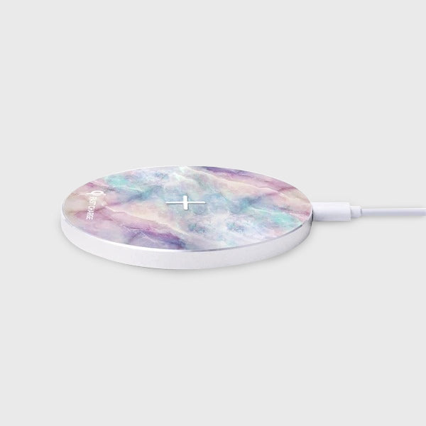 Apollo Marble Aluminium Wireless Charging Pad - Wireless Charger - Unicorn