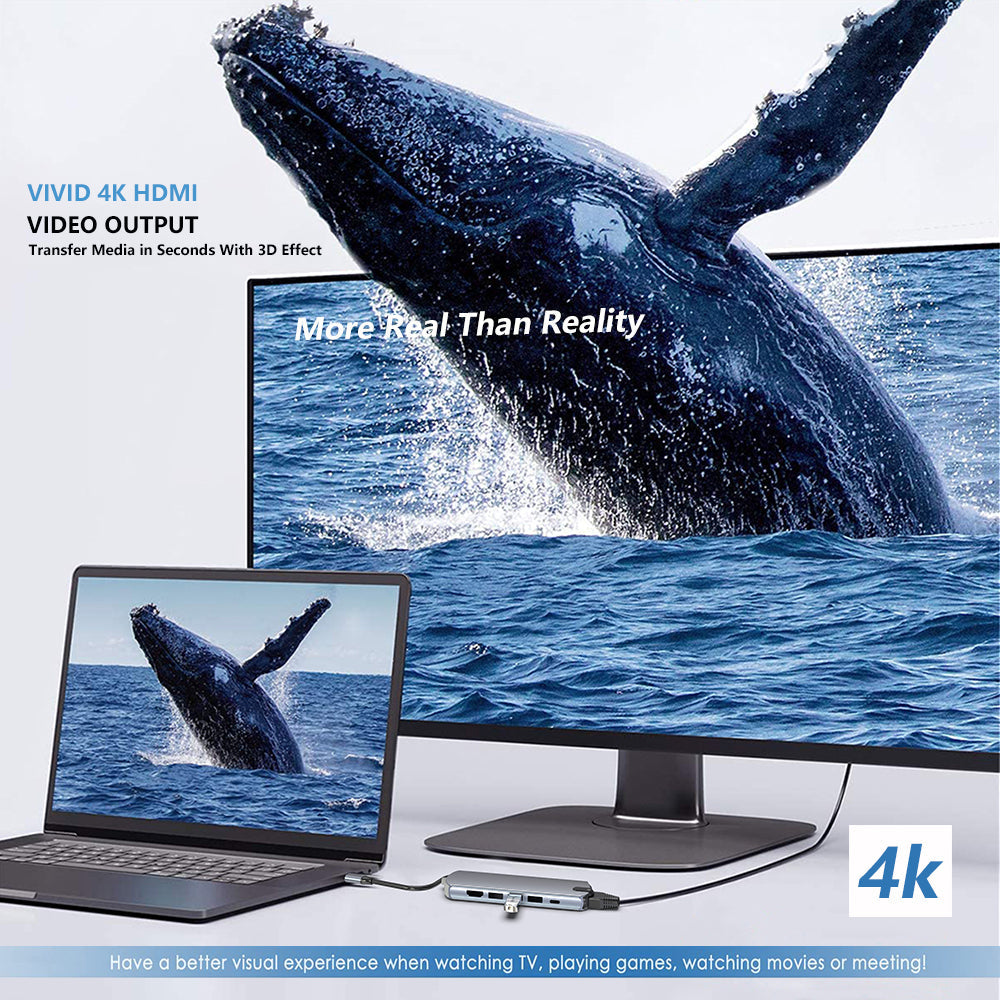 Rockstone USB-C 9-in-1 Hub