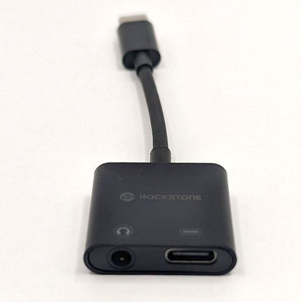 Rockstone USB Type C to 3.5 mm Earphone & Charger Adapter
